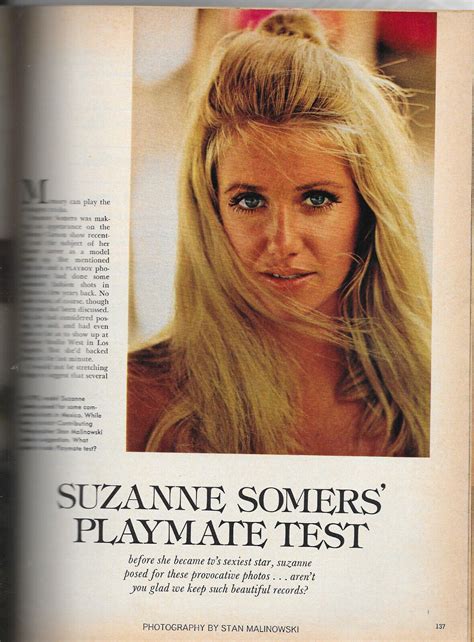 susanne summers playboy|Suzanne Somers Life in Photos